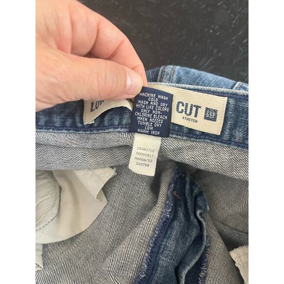 VIntage 2002 Y2K GAP Jeans Women's 6R Lowrise Bootcut - Picture 5 of 6